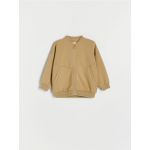 BOYS` JOGGING TOP - verde-maroniu