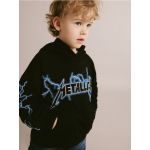 Hanorac oversized Metallica - negru