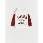 Bluza sport Harvard - crem