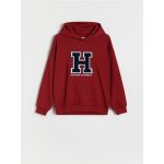 Bluza sport Harvard - rosu-aprins