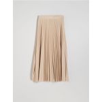 Rochie plisata - nude
