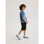Pantaloni scurti cargo - negru