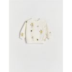 Bluza sport oversized - crem