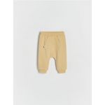 Pantaloni din jerseu, cu buzunare - bej