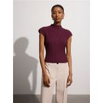 Bluza reiata - violet-inchis
