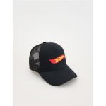 BOYS` PEAKED CAP - negru