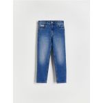 Blugi regular elastici - bleumarin