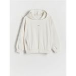 Bluza sport oversized - crem