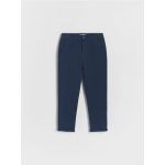 Pantaloni chino din jerseu - bleumarin