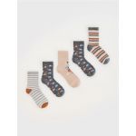 BOYS` SOCKS MULTI - gri-inchis