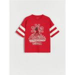 Tricou oversized - rosu