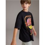 Tricou oversized Led Zeppelin - nude