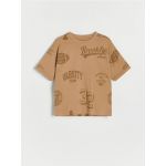 Tricou oversized - maro