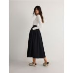 Fusta midi - negru