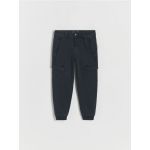 BOYS` TROUSERS & CHAIN - negru