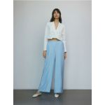 LADIES` TROUSERS - albastru-deschis