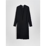 Cardigan cu adaos de viscoza - negru