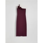 LADIES` DRESS - carmin