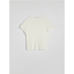 Bluza din jerseu - crem