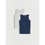 BOYS` UNDERSHIRT MULTI - gri deschis