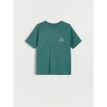 BOYS` T-SHIRT - albastru-verzui