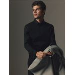 Camasa simpla slim fit - negru