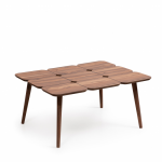 Masuta de cafea PARIS, urartu + nuc, 90x66x40 cm