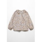 Bluza de bumbac cu model floral Momo