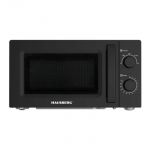 Cuptor cu microunde Hausberg HB-8008NG, 1150W, 5 trepte de putere, 20L, negru