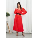 Rochie Malina Rosu Corai
