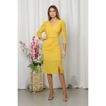 Rochie Angella Galbena