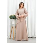 Rochie Tamisa Bej