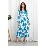 Rochie Malina Albastru Floral