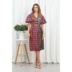 Rochie Kamari Orange Multi