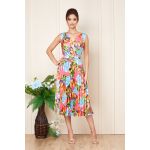 Rochie Simone Roz Multicolora