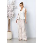 Costum elegant Mino Alb