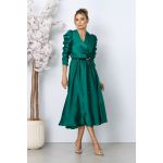 Rochie eleganta Yulia Verde Inchis