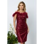 Rochie Bliss Bordo