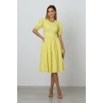 Rochie Leila Galbena