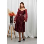 Rochie Gwendoline Bordo