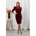 Rochie Beverly Bordo