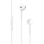 Casti In-Ear Apple cu fir, Microfon, Conector Jack 3.5mm, alb