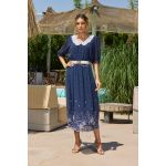 Rochie eleganta Norica Bleumarin