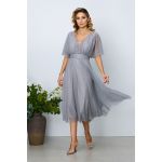 Rochie eleganta Darling Gri