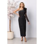 Rochie de ocazie premium Crystaline Neagra