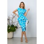 Rochie eleganta Aisha Bleu