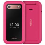 Telefon mobil Nokia 2660 Flip, 4G, 128 MB, 48 MB RAM, Dual SIM, Roz Pop