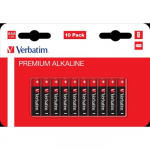 Baterii Verbatim, Alkaline, AAA, 10 buc, 49874