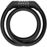Cablu antifurt bicicleta Xiaomi cu cifru, Negru