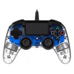 Controller Nacon Gaming Compact Ps4, Transparent Albastru